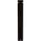 Ekena Millwork Ashford Triple, Wrought Iron Bracket, (Triple center brace), Antiqued Bronze 2"W  x 10"D x 12"H BKTM02X10X12TASABZ - alternate 7